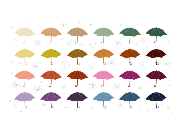 Boho Color Umbrellas SVG: A Comprehensive Evaluation