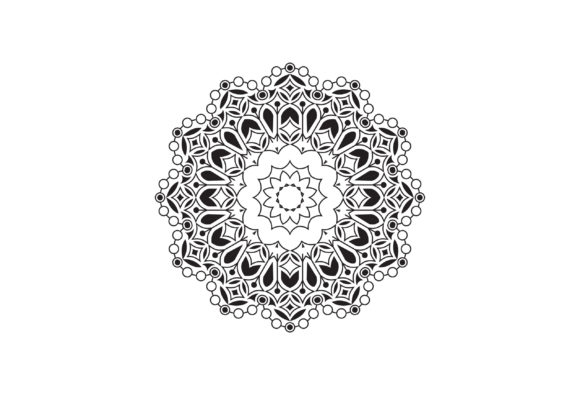 Circular Mandala Coloring Book Page: A Versatile Tool for Creativity and Design