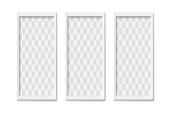 Elevate Your Portfolio with White Photo Frames: The Ultimate Minimalist Template Solution