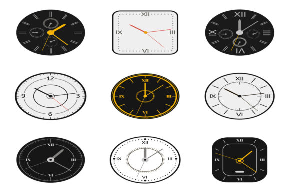 Modern Watch Face: Elevating Digital Imagery and Decorative Media