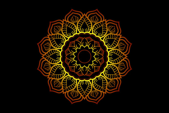 The Art of the Luxury Golden Mandala Background