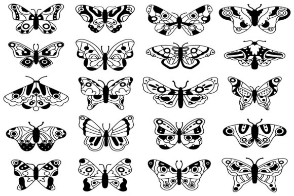 The Artistic Potential of Monochromatic Butterfly Doodles: From Digital Files to Timeless Tattoos