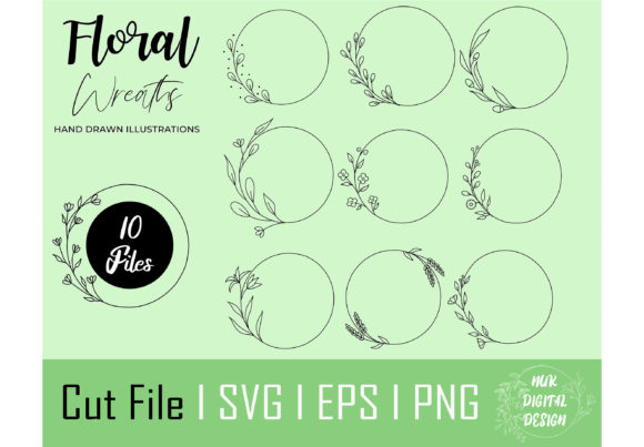 Transform Your Creative Projects with Wreaths Floral Borders and Frames SVG, PNG