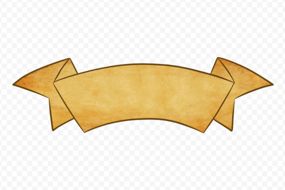 Vintage Banner Ribbon Scroll, Banners 16
