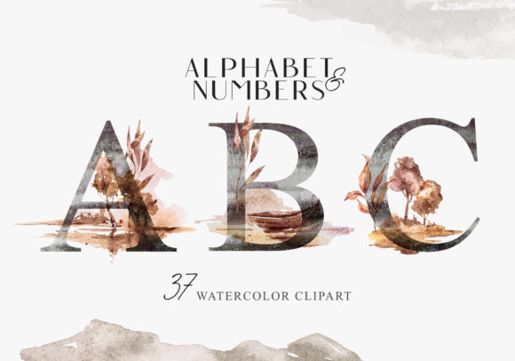Watercolor Floral Alphabet Clipart: A Comprehensive Guide for Designers